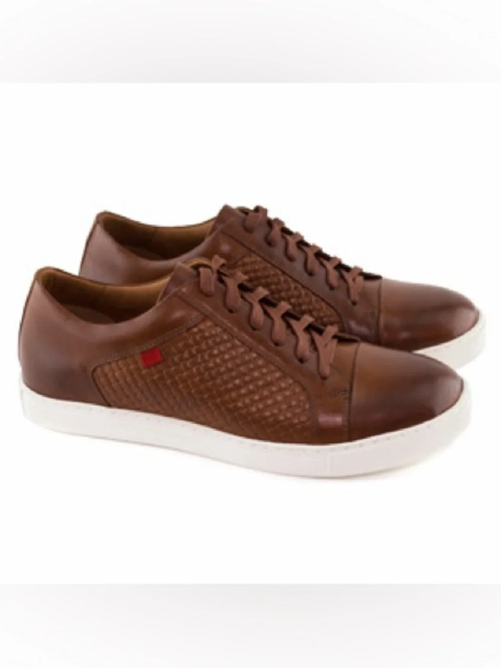 MARC JOSEPH NY Mens Leather Brazil Brown Men's Shoes - Size 10